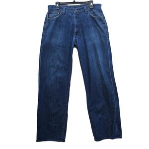 Ralph Lauren Polo Jeans Co Brixton Jeans Mens 34x32 Loose Fit Straight Leg Denim